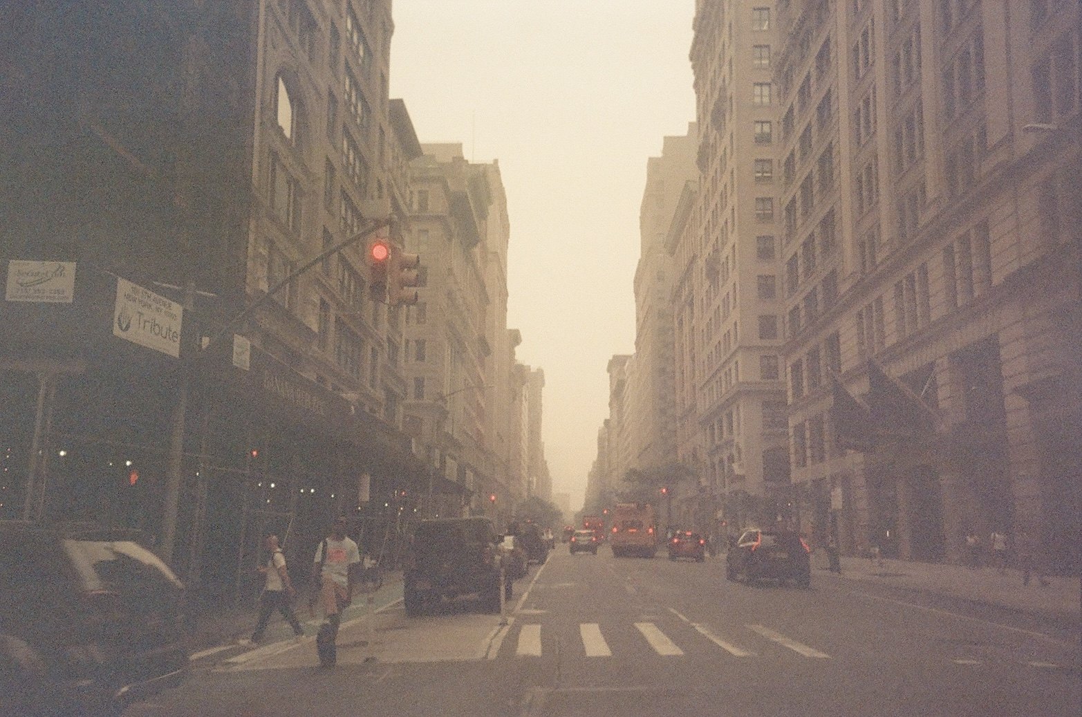 Fifth Avenue, orange